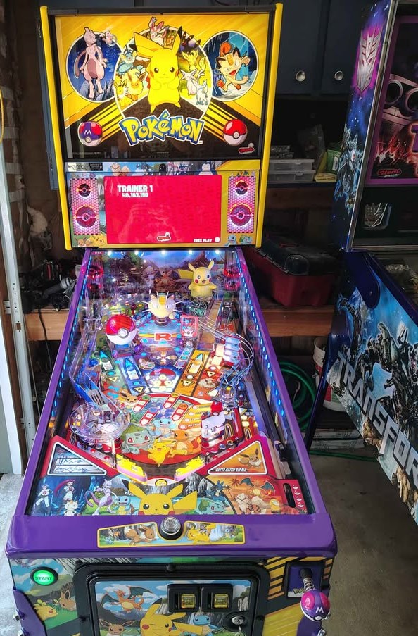 Custom Pokémon-Themed Limited Edition Pinball Machine - Image 4