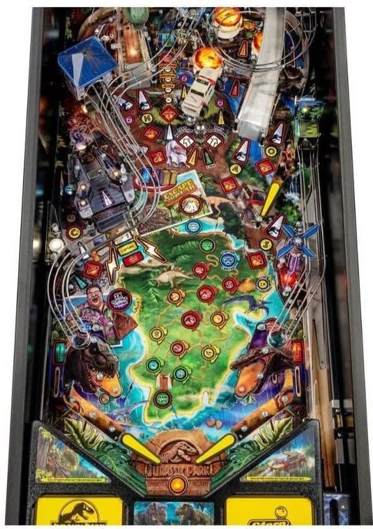 Stern Jurassic Park Premium Pinball Machines - New - Image 4