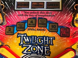 Twilight Zone Pinball Dealer Saskatoon